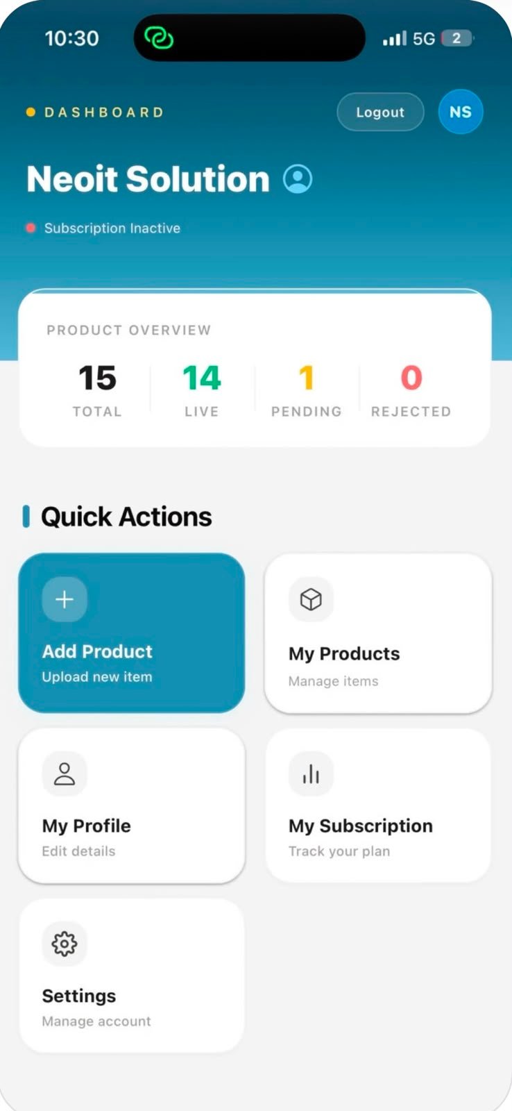 Strict GST Vendor Onboarding Screen
